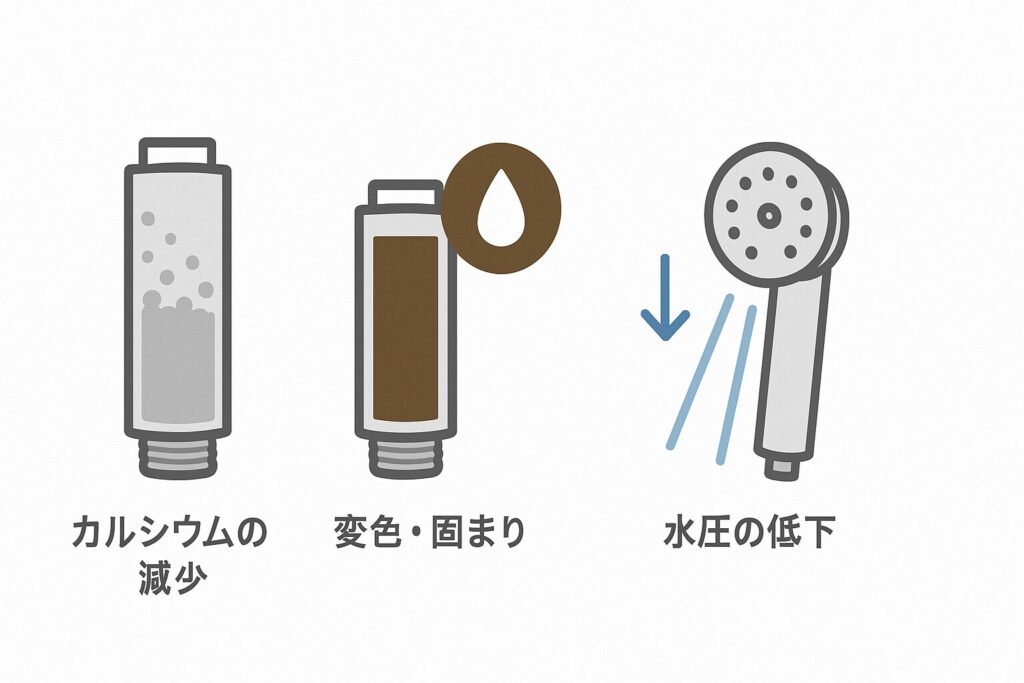 ミラブル交換時期のサイン