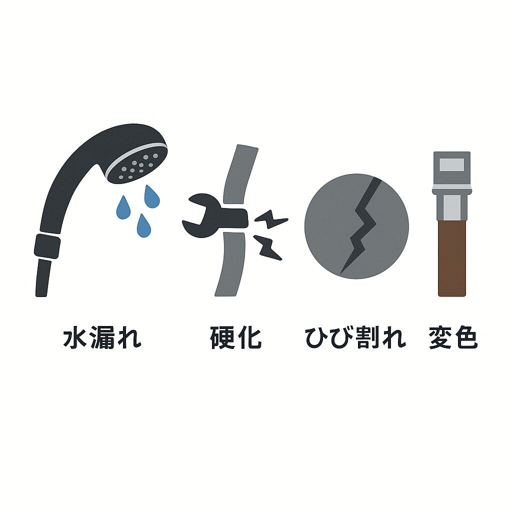 劣化の兆候